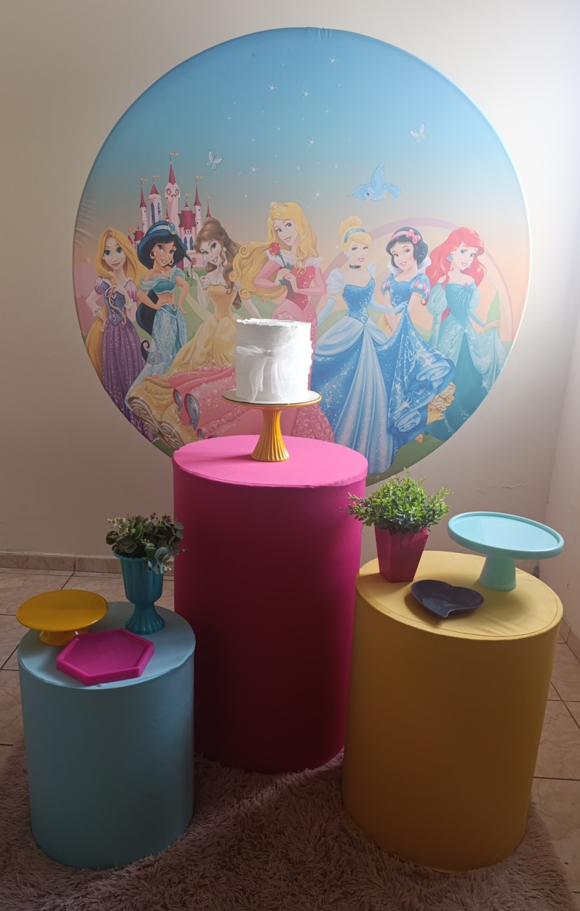 Kit Princesas  - AMÔ ATELIÊ DECORAÇÃO