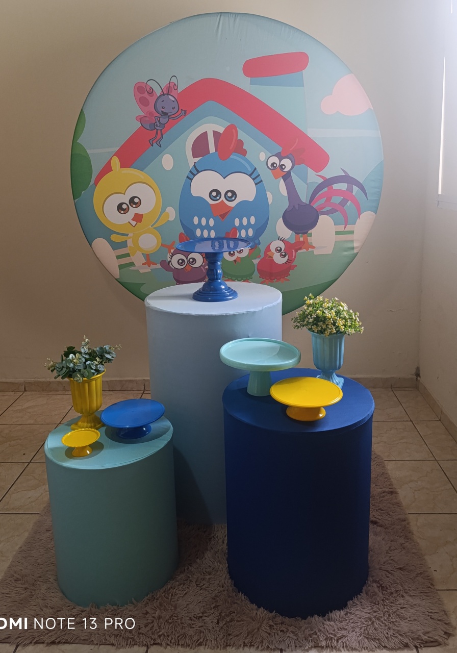 Kit Galinha Pintadinha Mini - AMÔ ATELIÊ DECORAÇÃO