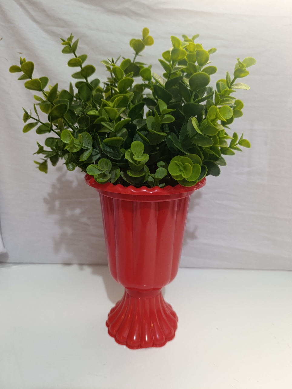 Vaso Grego Vermelho M - AMÔ ATELIÊ DECORAÇÃO