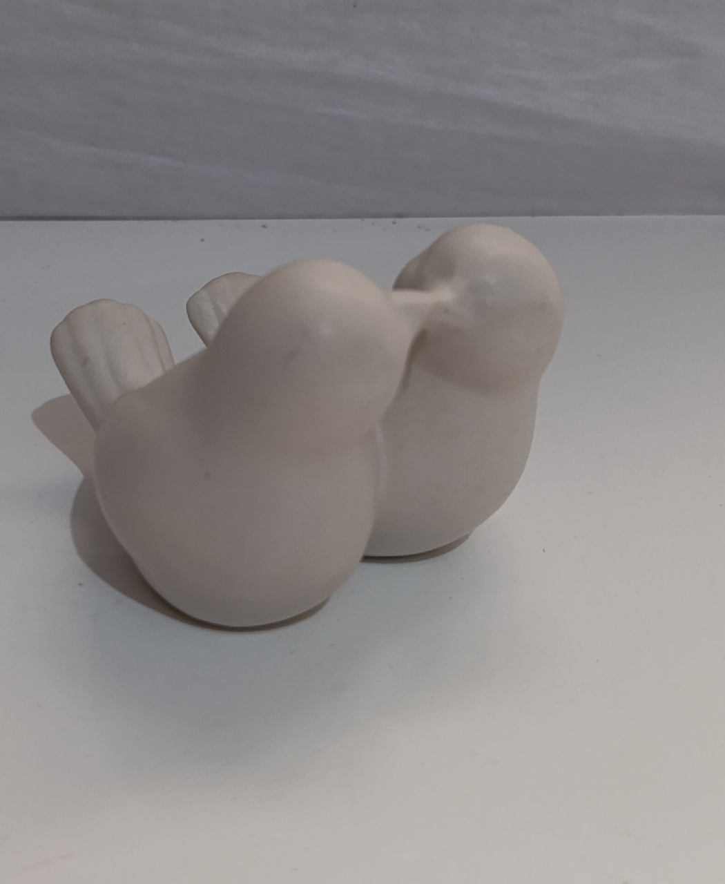 Casal Passarinhos Branco - AMÔ ATELIÊ DECORAÇÃO