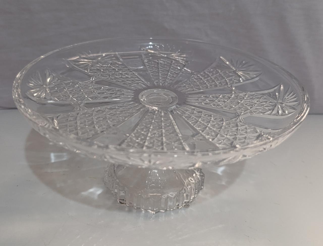 Boleira Cristal Wollf M - AMÔ ATELIÊ DECORAÇÃO