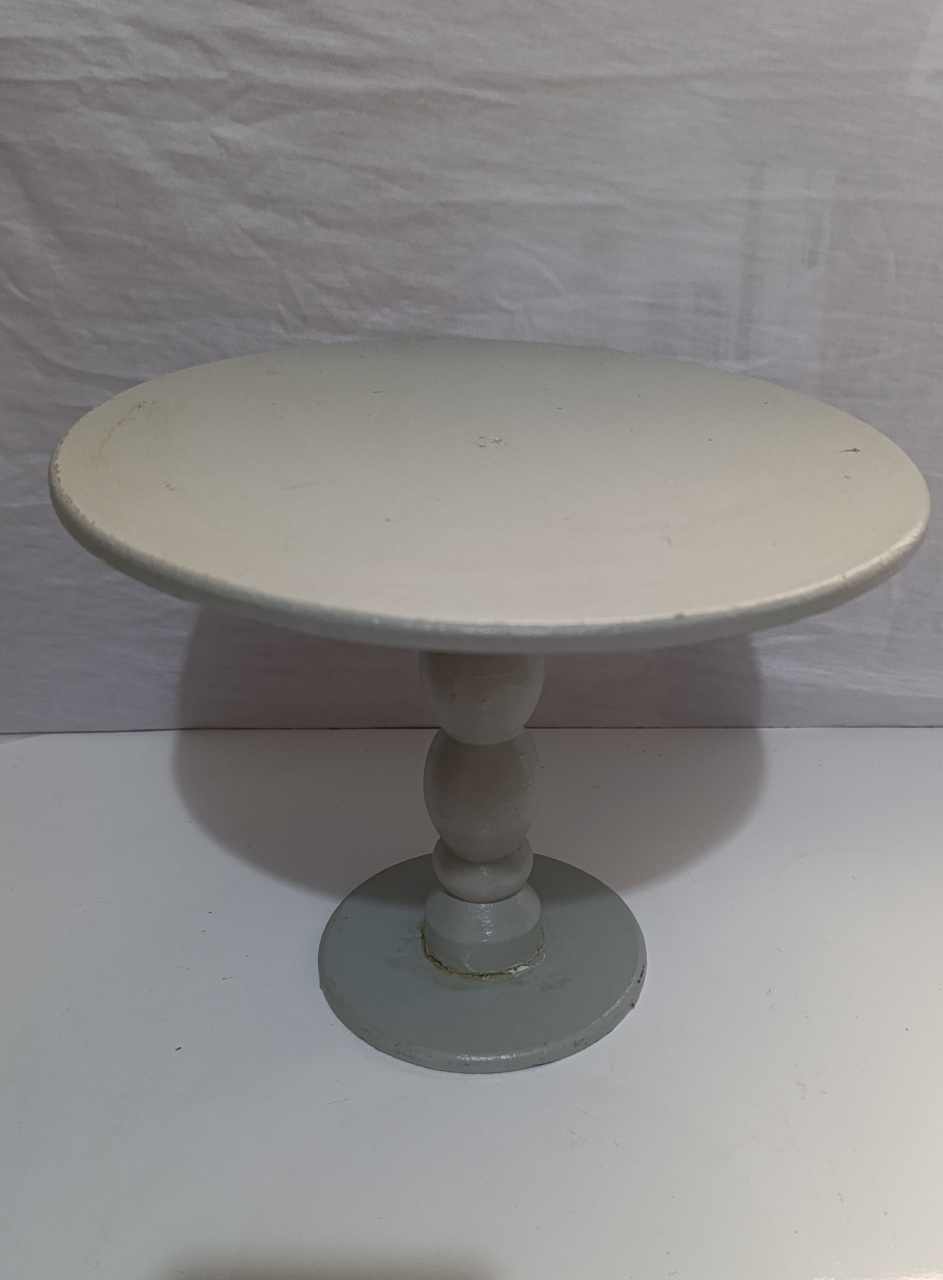 Boleira Cinza Mdf G - AMÔ ATELIÊ DECORAÇÃO