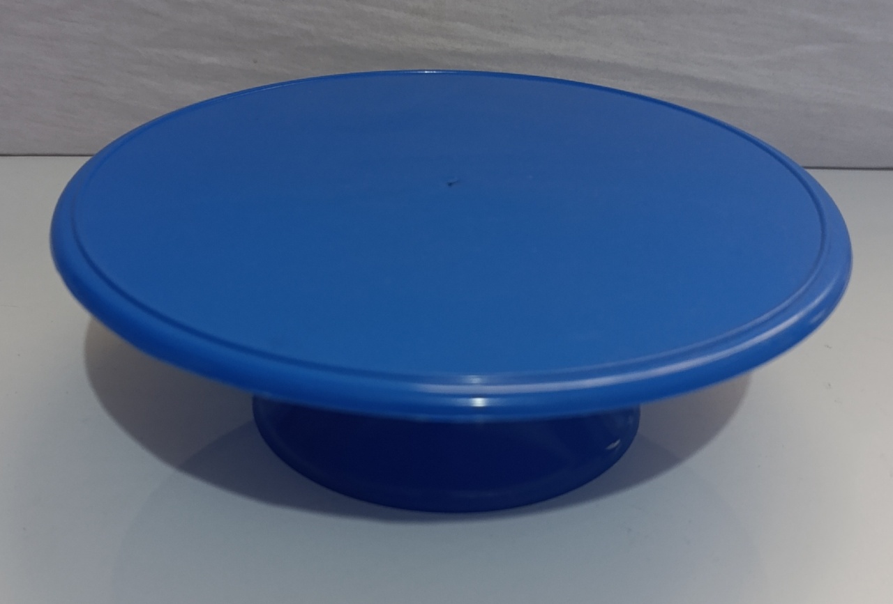 Boleira Azul Royal M  - AMÔ ATELIÊ DECORAÇÃO