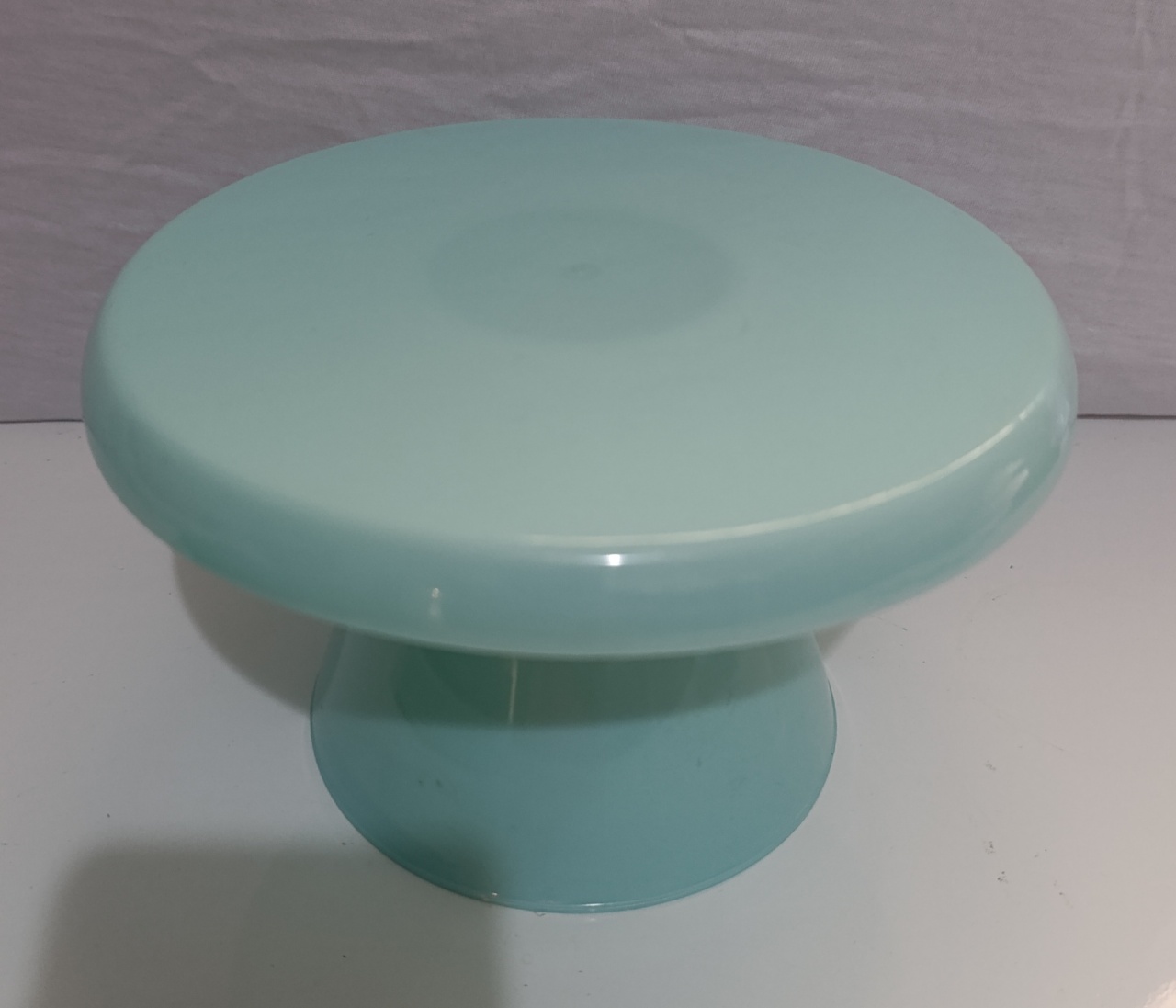 Boleira Cogumelo Verde Menta M  - AMÔ ATELIÊ DECORAÇÃO