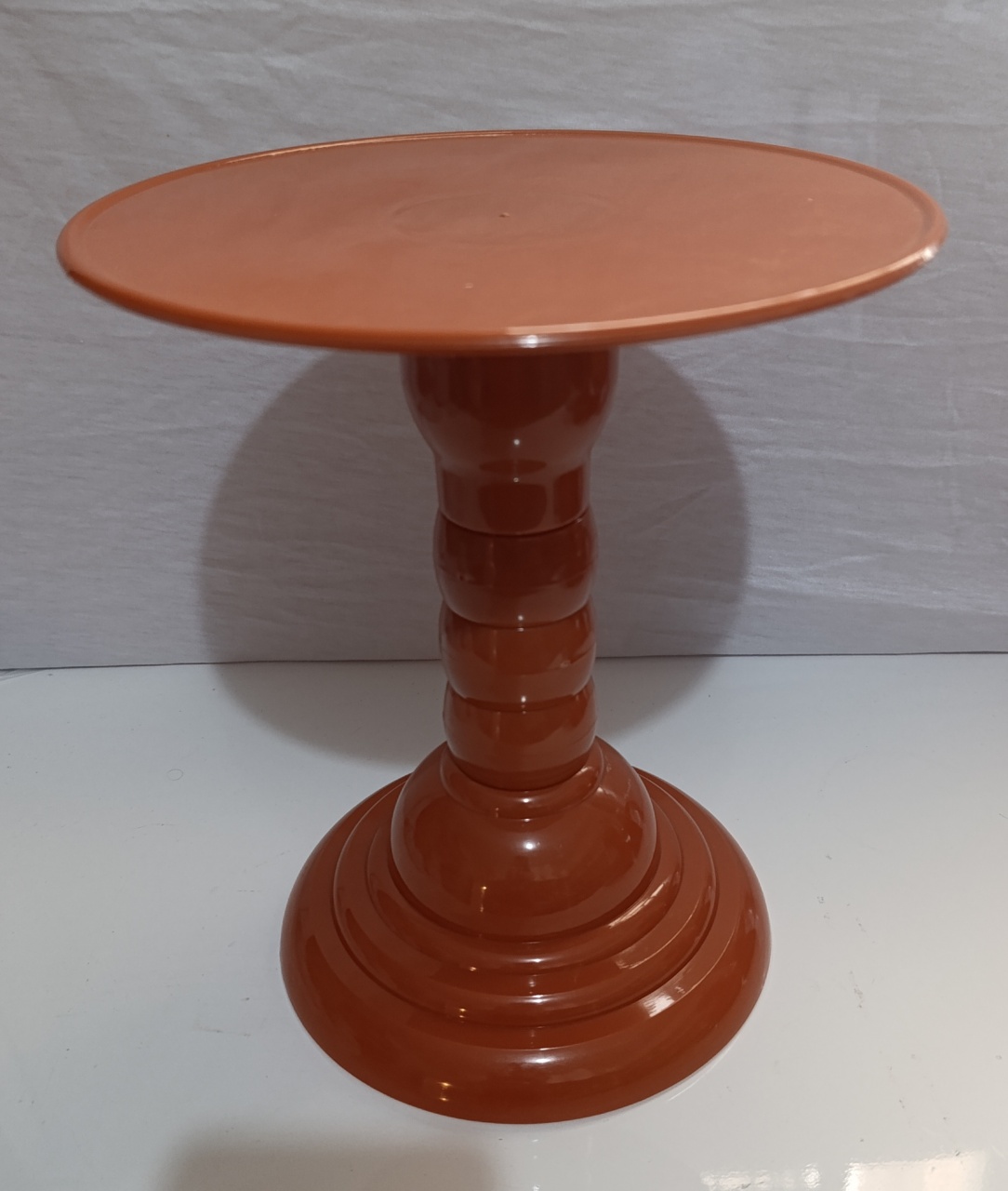 Boleira Terracota M  - AMÔ ATELIÊ DECORAÇÃO