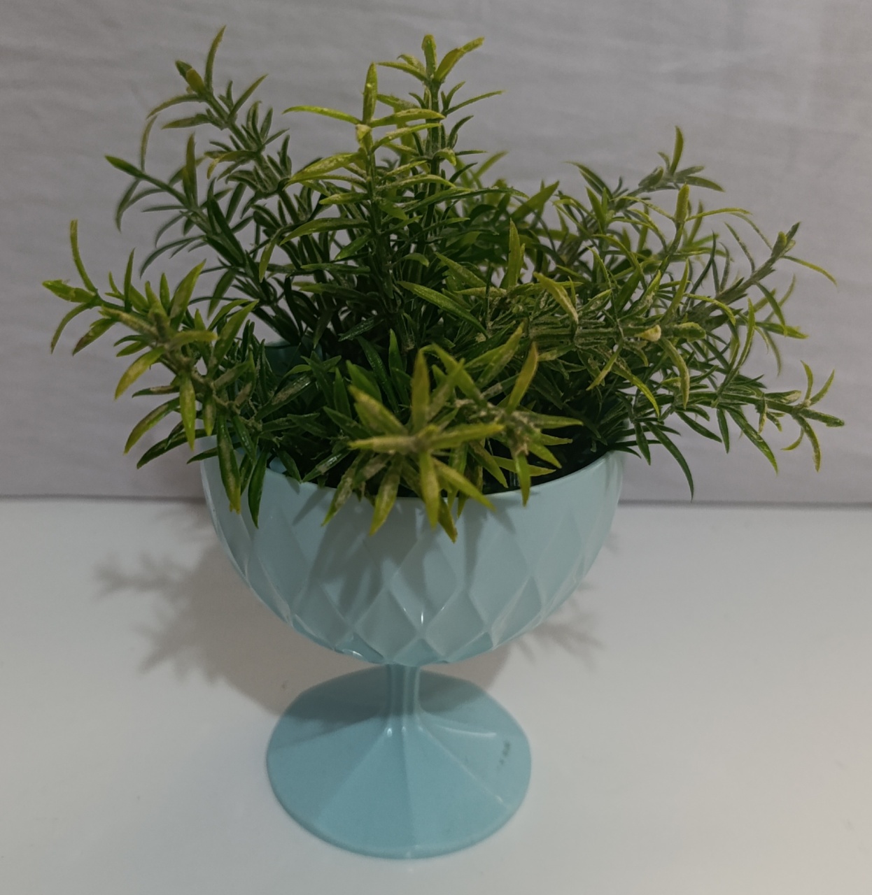 Taça Azul Candy  - AMÔ ATELIÊ DECORAÇÃO