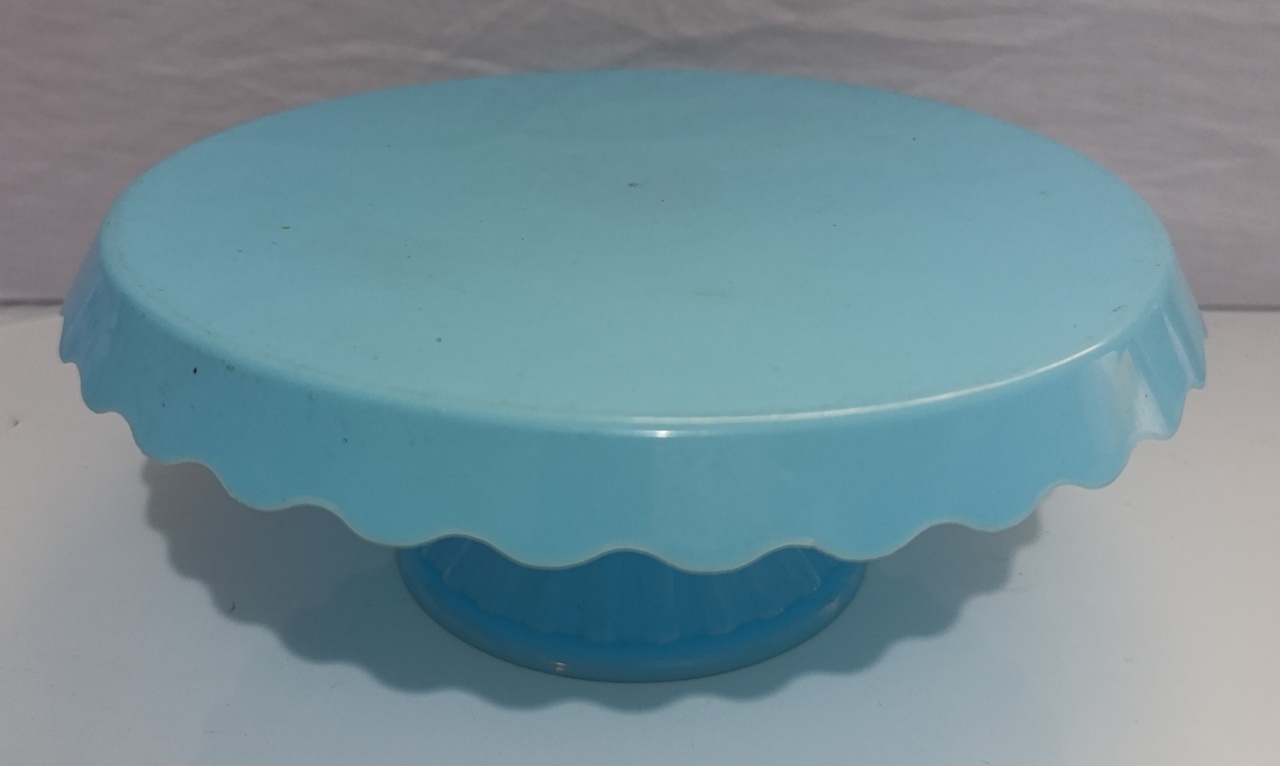 Boleira Azul Claro M  - AMÔ ATELIÊ DECORAÇÃO