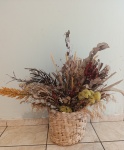 Vaso Cesta Gg Flores Secas  - imagem 1