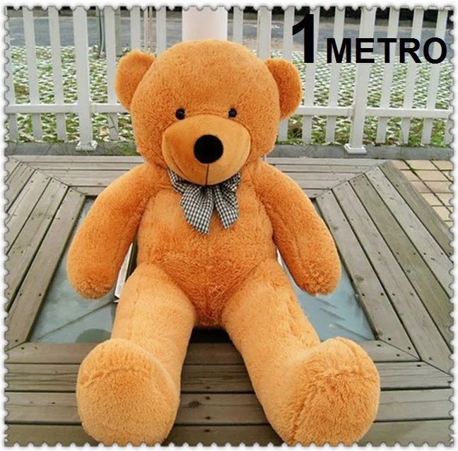 Urso Pelúcia Caramelo G - AMÔ ATELIÊ DECORAÇÃO