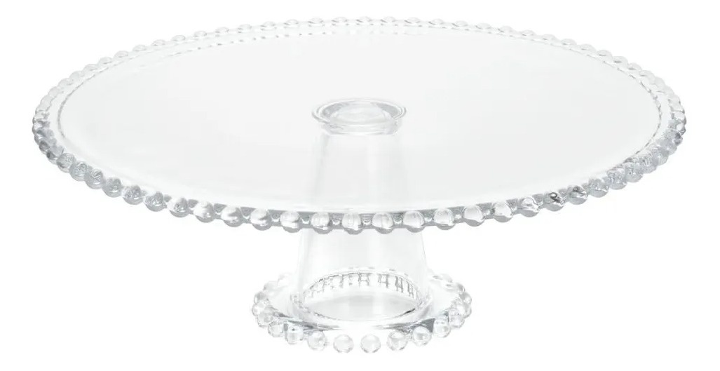Boleira Cristal Wolff G - AMÔ ATELIÊ DECORAÇÃO