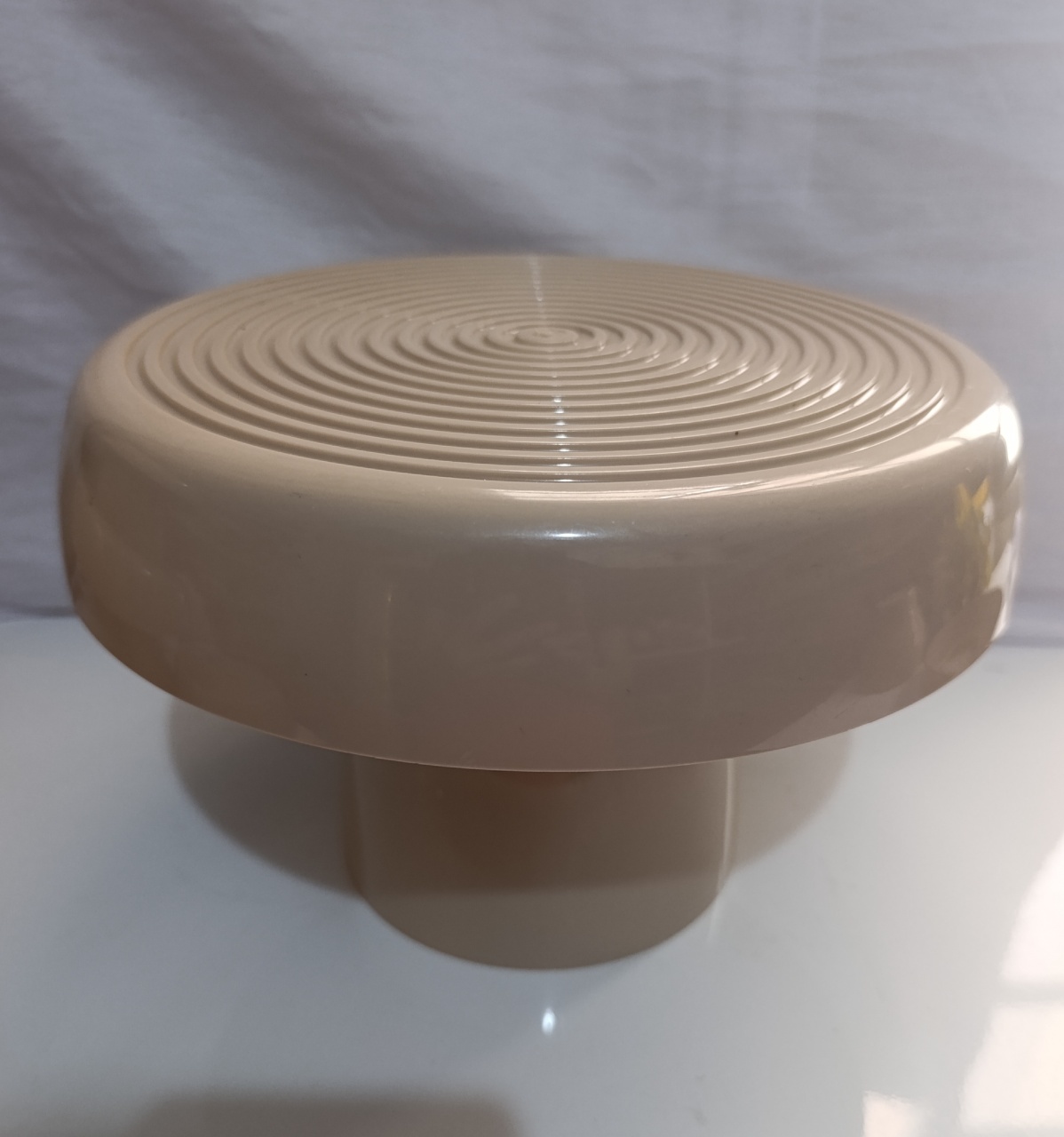 Boleira Alegra Bege M  - AMÔ ATELIÊ DECORAÇÃO