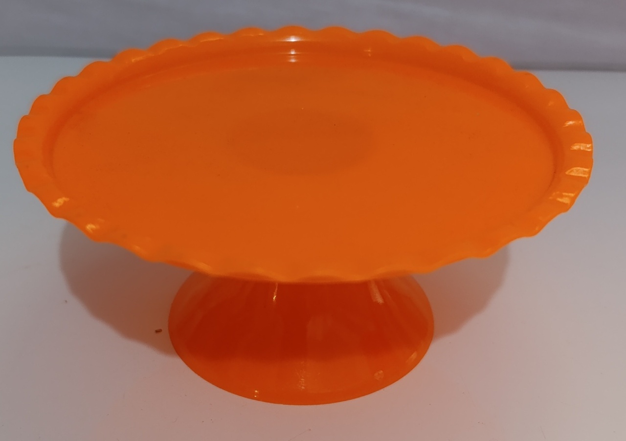 Mini Boleira Laranja  - AMÔ ATELIÊ DECORAÇÃO