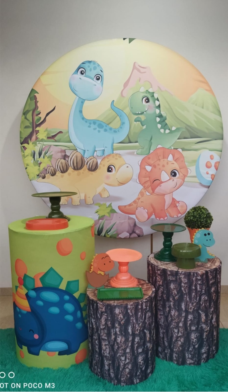 Kit Dino Baby - Maju Festa Pegue e Monte 