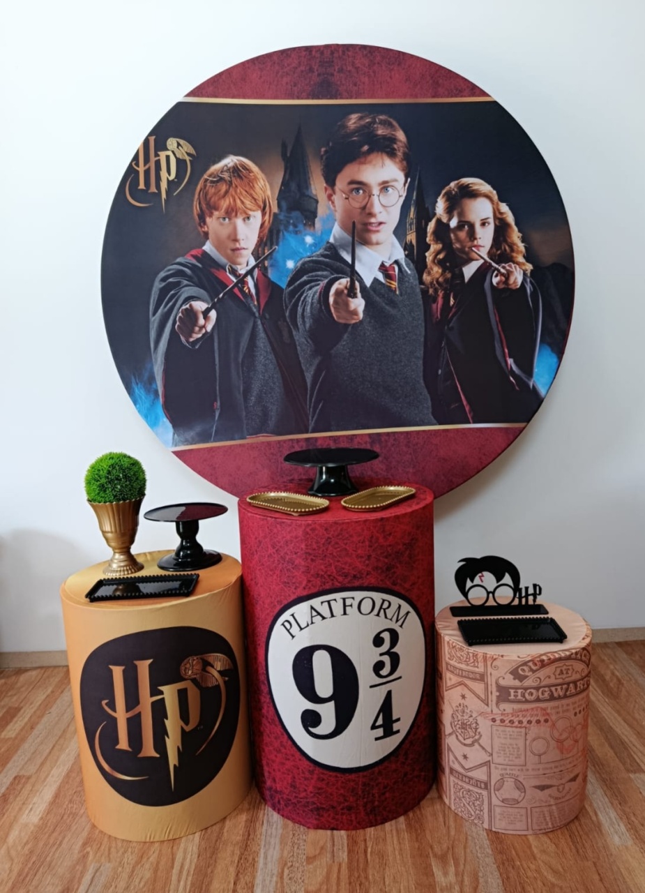 Kit Harry Potter 01 - Maju Festa Pegue e Monte 
