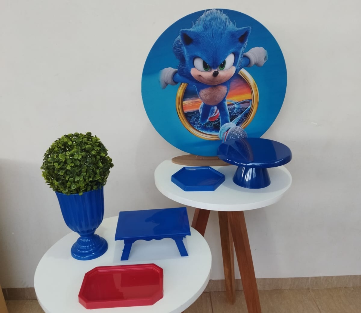 Kit Mesa Sonic - Maju Festa Pegue e Monte 