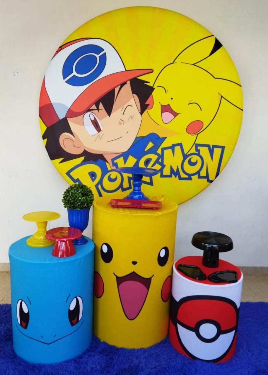 Kit Pokémon 01 - Maju Festa Pegue e Monte 