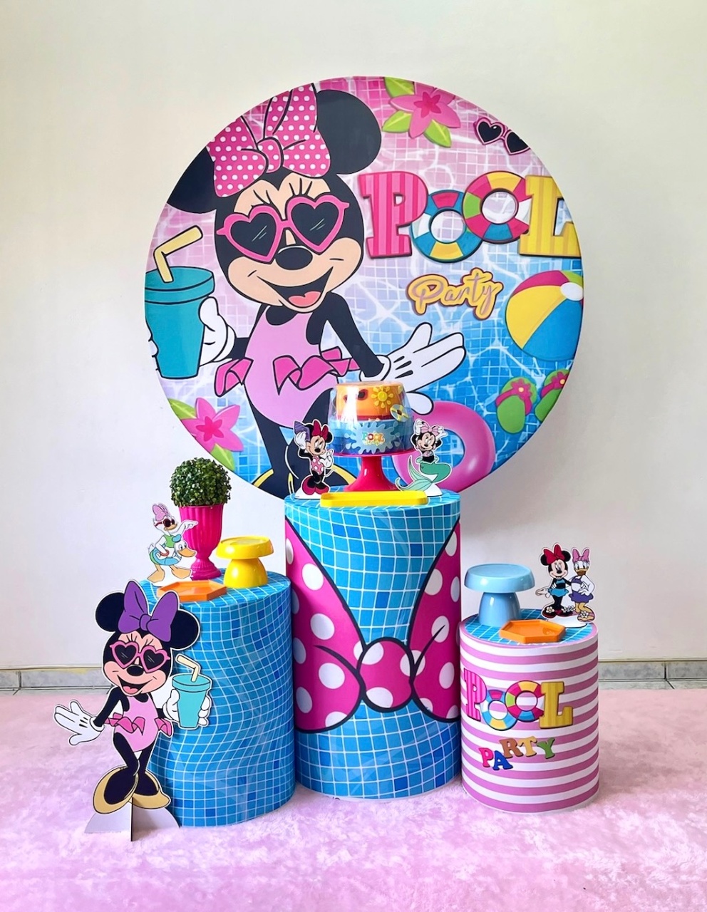 Minnie Pool Party - Kit 1 - zigalufest