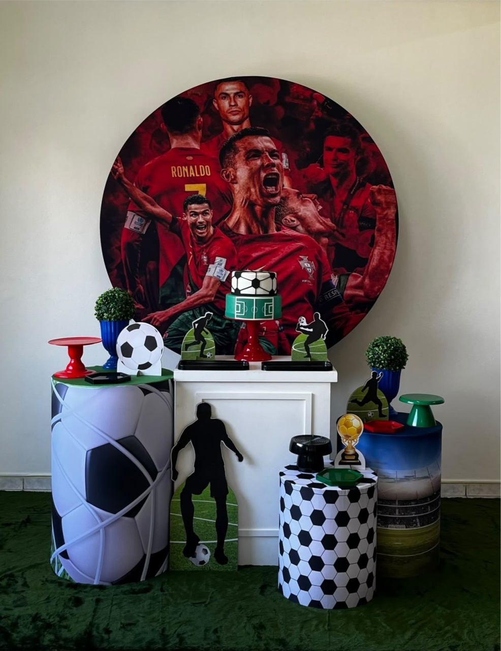 Futebol Cristiano Ronaldo | Kit 2 - zigalufest