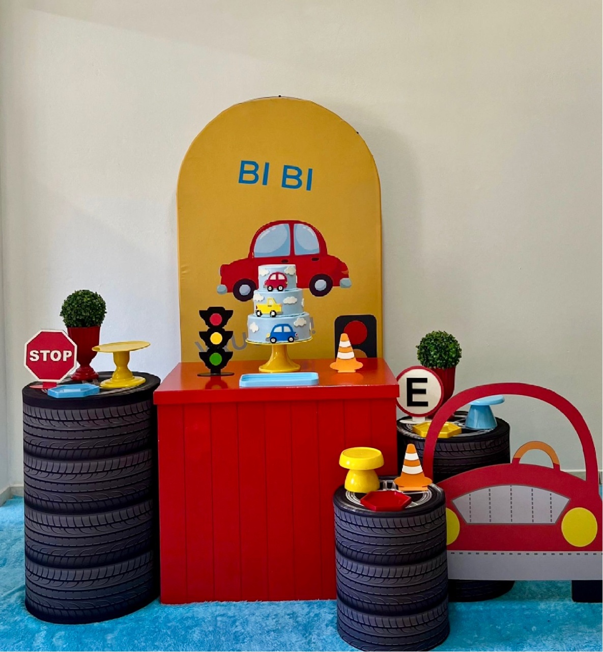 Carrinhos | Painel Bibi - Kit 2 - zigalufest