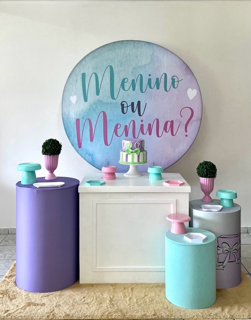 Chá Revelação | Menino Ou Menina? - Kit 2 - zigalufest