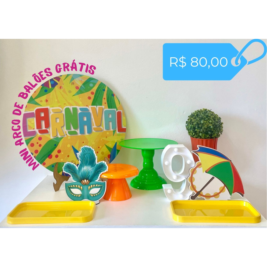 Carnaval - Kit Mesa - zigalufest