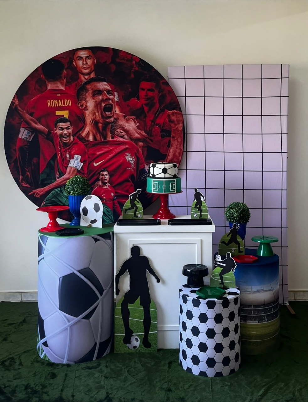 Futebol Cristiano Ronaldo | Kit 3 - zigalufest