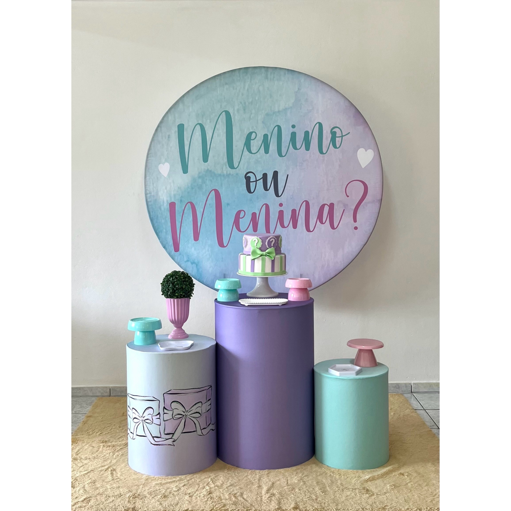 Chá Revelação | Menino Ou Menina? - Kit 1 - zigalufest