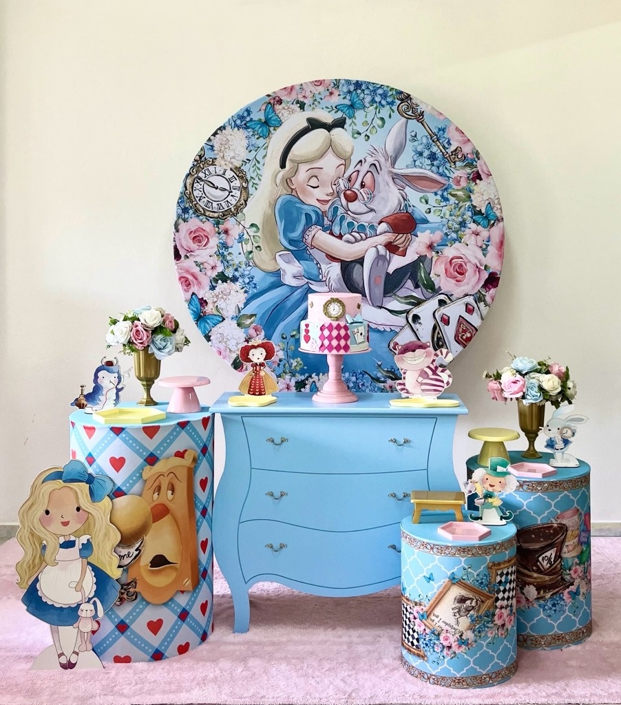 Alice No País das Maravilhas - Kit 2 - zigalufest