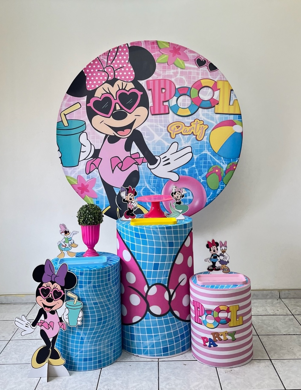 Minnie Pool Party - Kit 01  - zigalufest