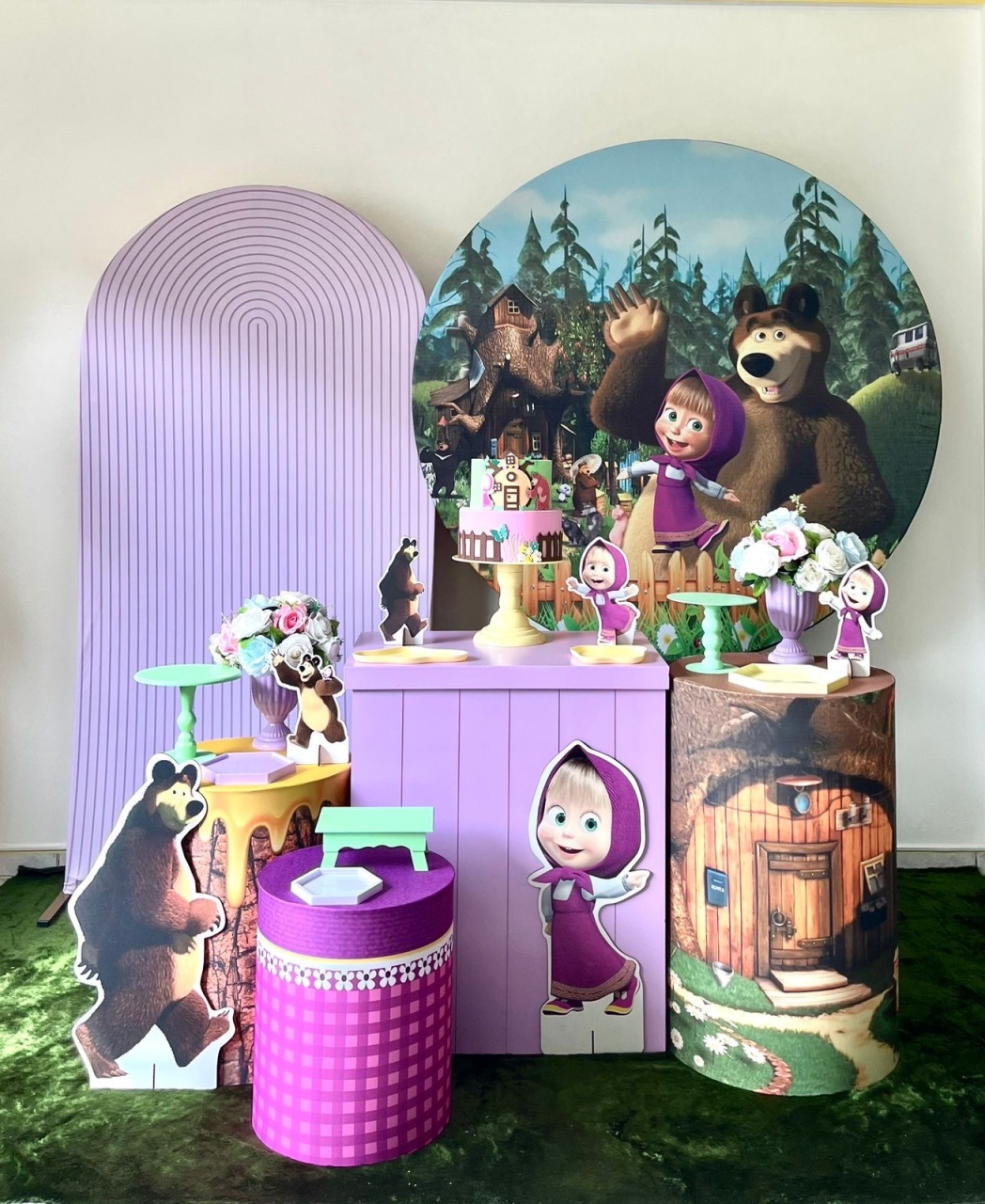 Masha E O Urso - Kit 3 - zigalufest