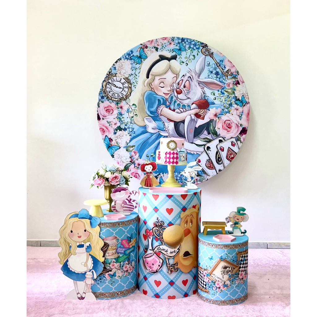 Alice No País das Maravilhas - Kit 1 - zigalufest