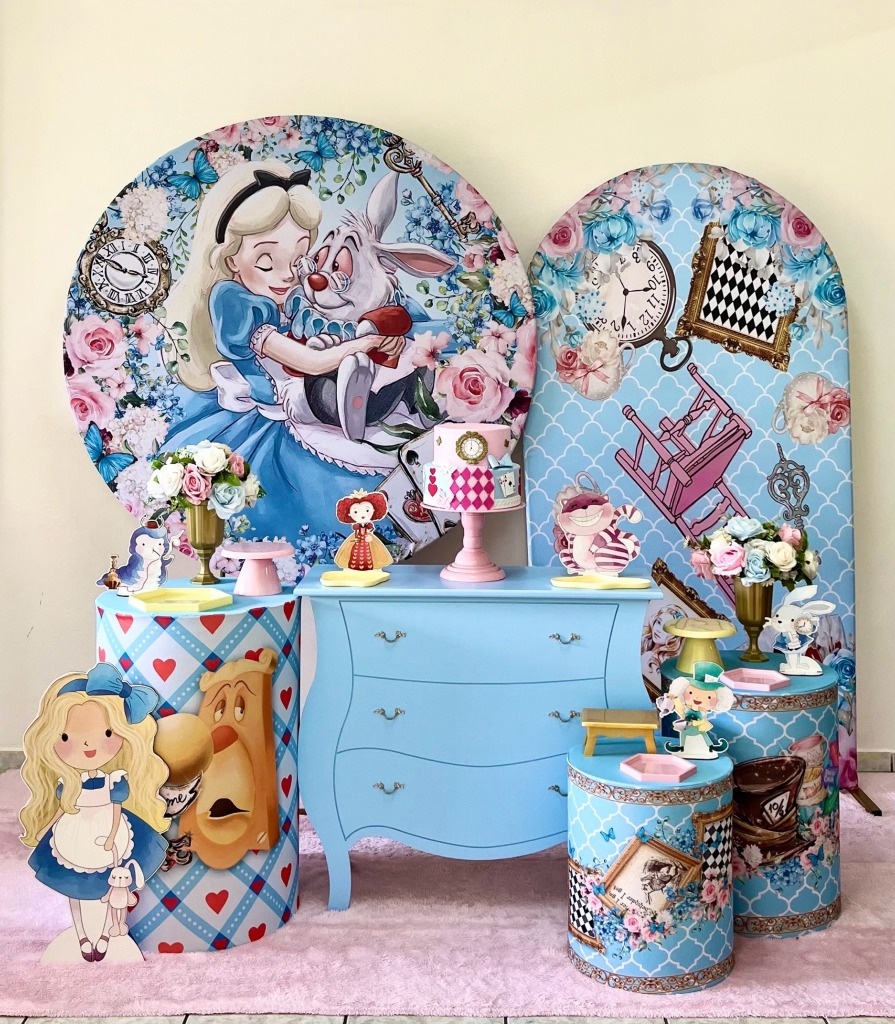 Alice No País das Maravilhas - Kit 3 - zigalufest