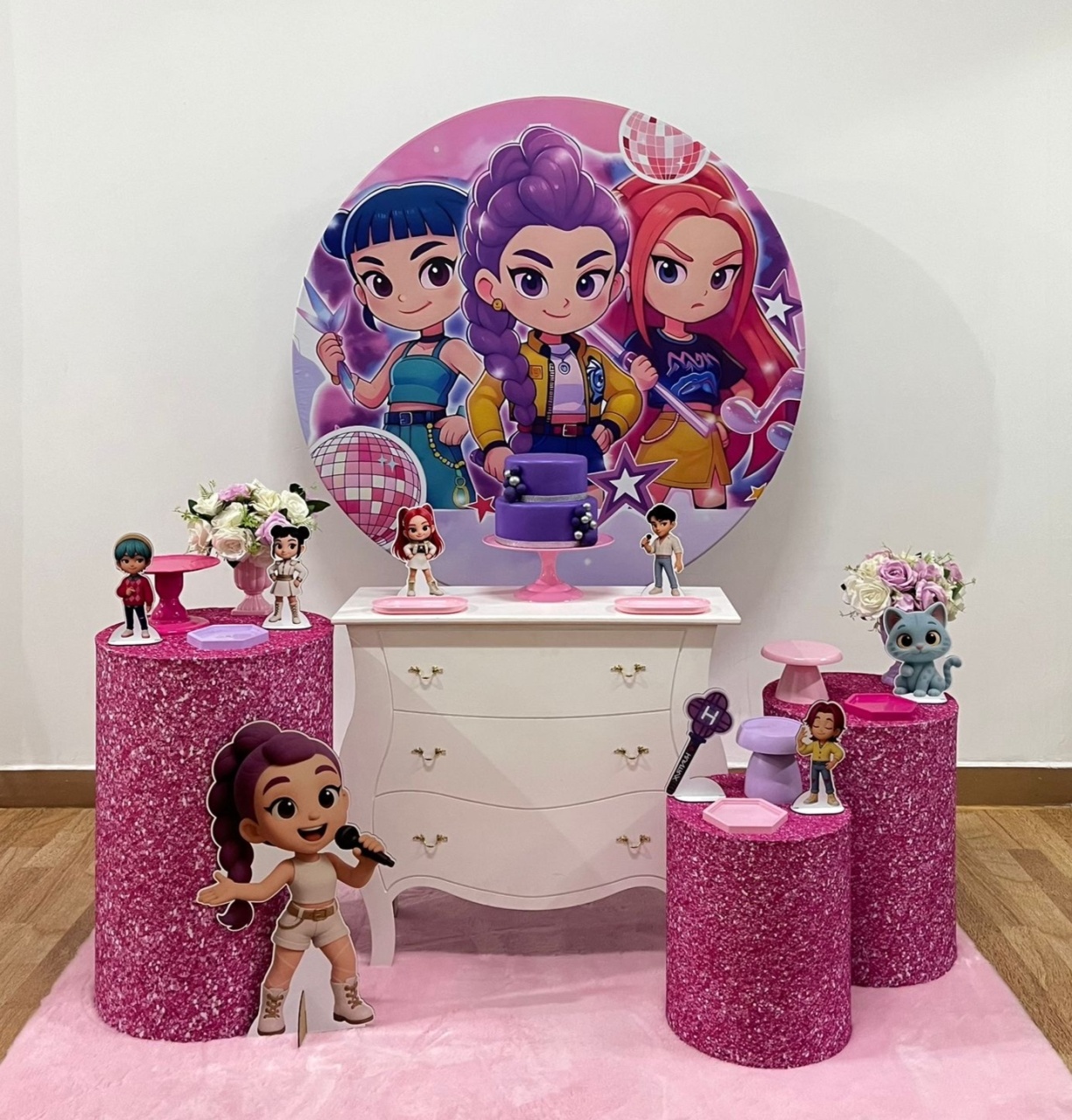 Huntrix Baby | Guerreiras K-Pop Baby - Kit 2 - zigalufest