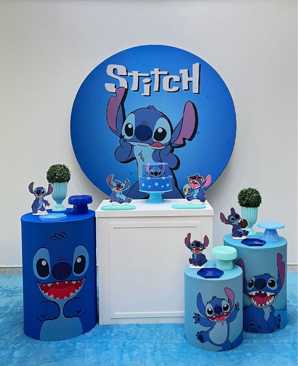 Stitch Tradicional Menino - Kit 2 - zigalufest
