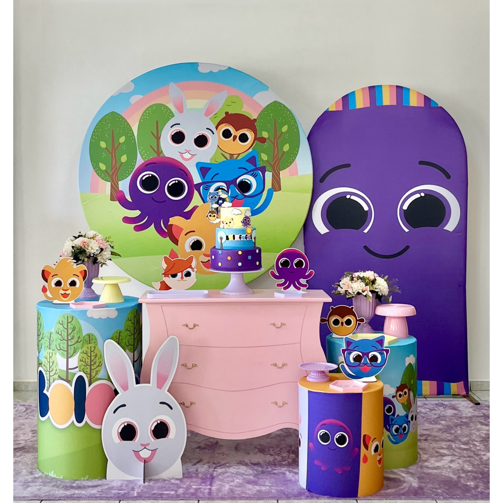 Bolofofos | Menina - Kit 3 - zigalufest