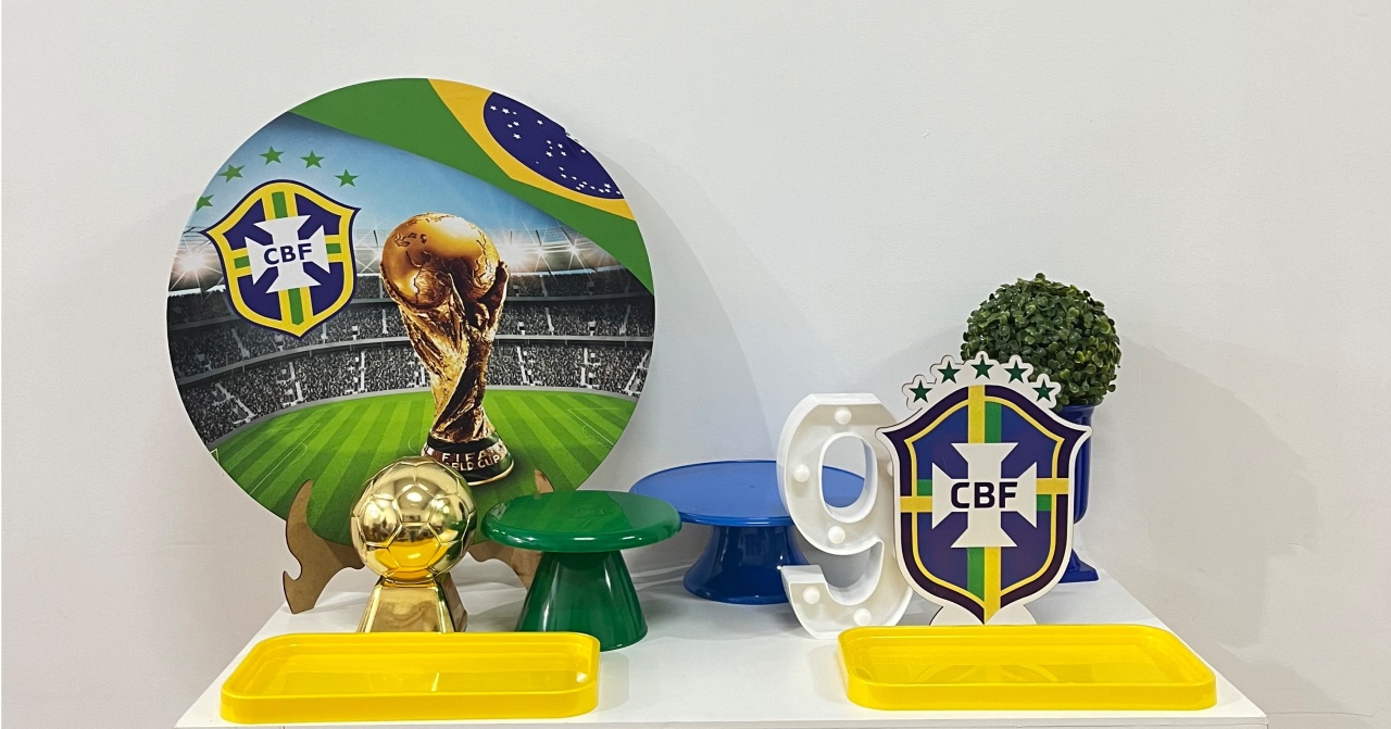 Kit Mesa| Brasil |Copa Do Mundo - zigalufest