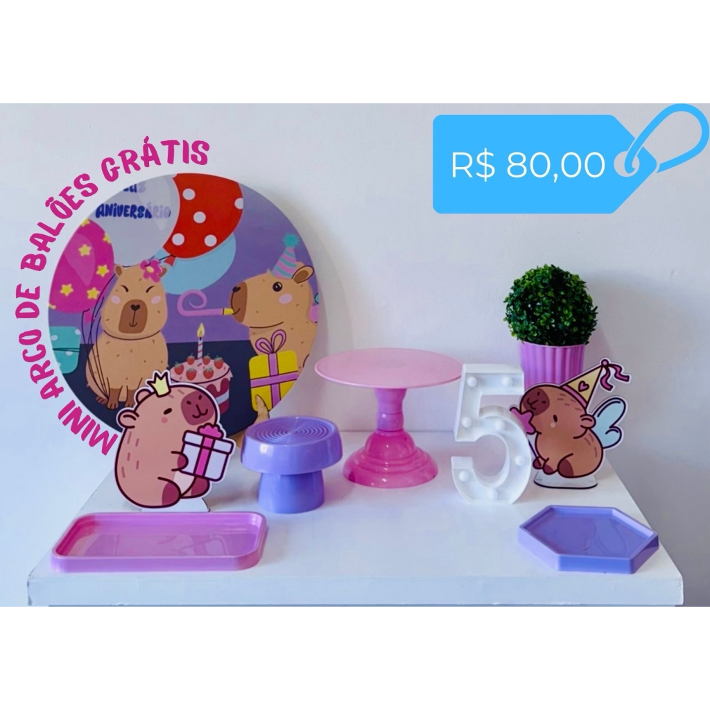 Capivara - Kit Mesa - zigalufest