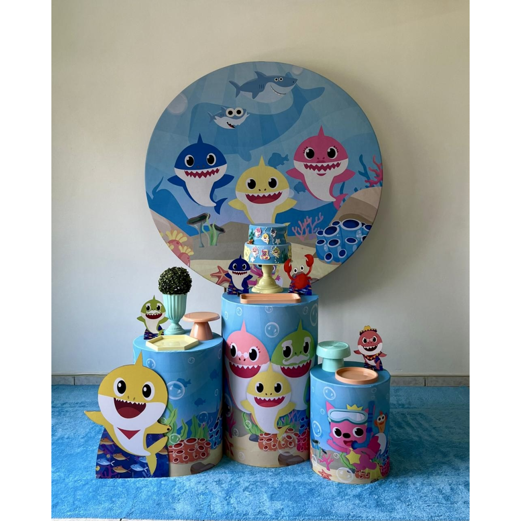 Baby Shark Menino - Kit 1 - zigalufest
