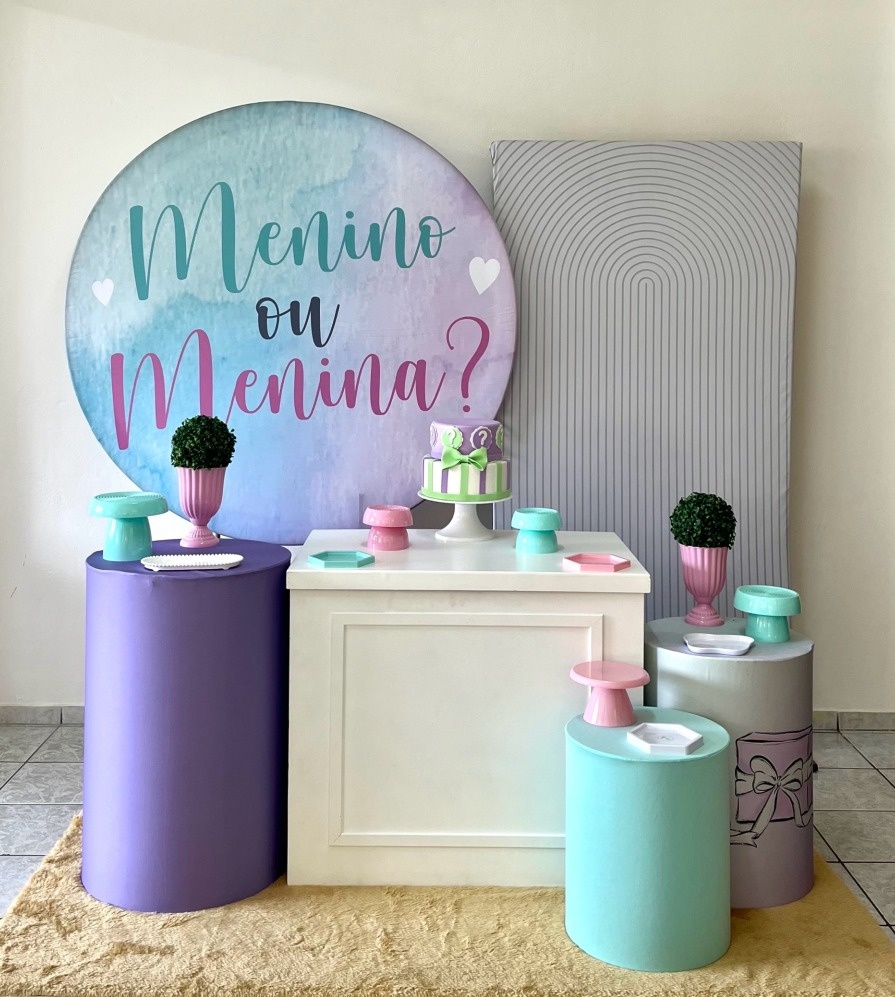 Chá Revelação | Menino Ou Menina? - Kit 3 - zigalufest