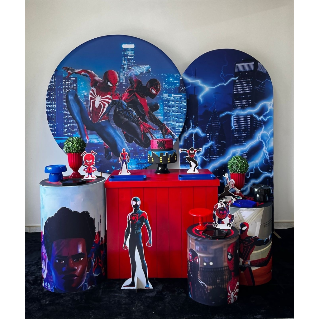 Homem Aranha Multiverso - Kit 3 - zigalufest