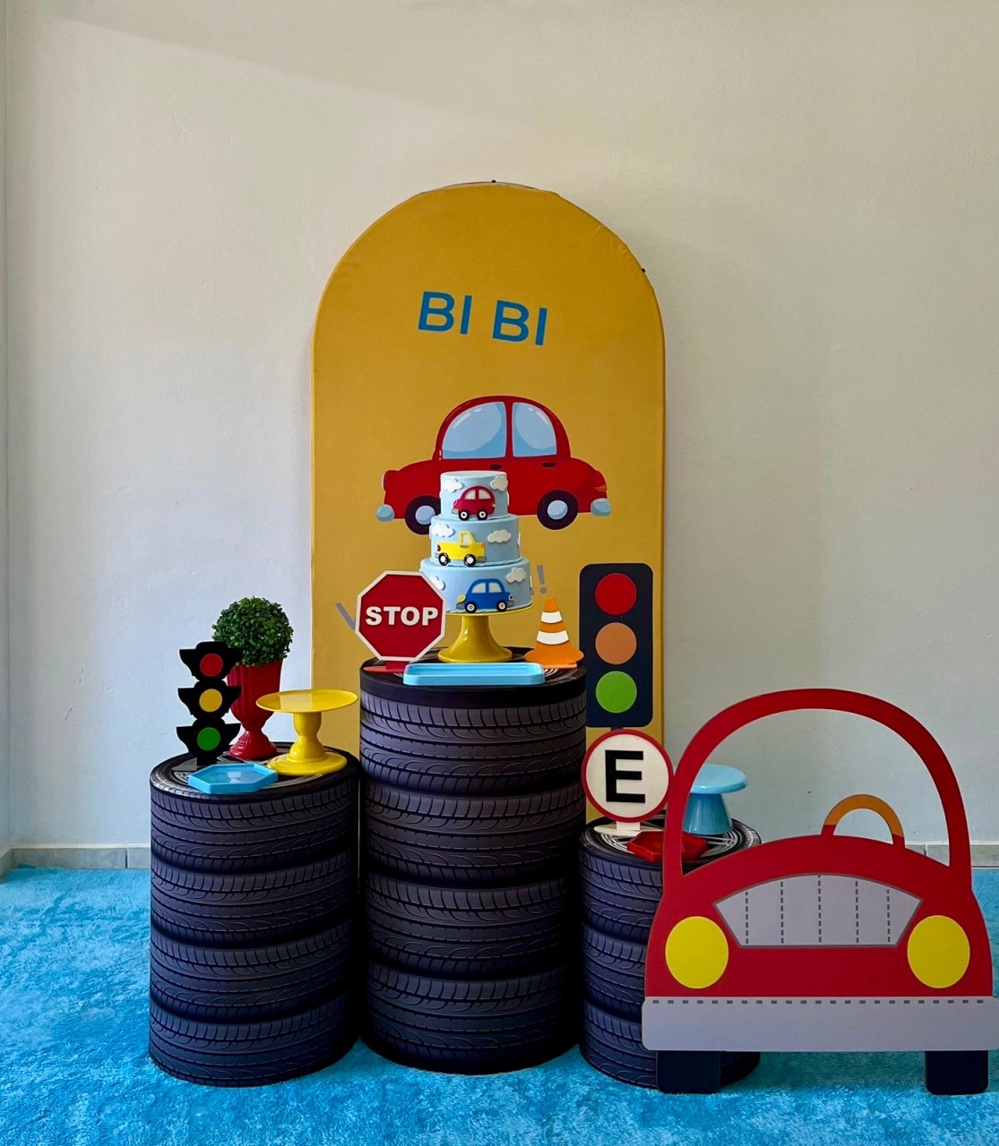 Carrinhos | Painel Bibi - Kit 1 - zigalufest