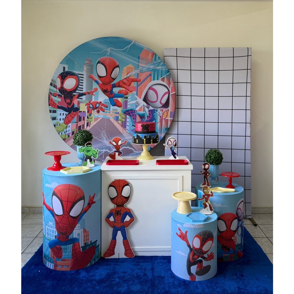 Spidey E Seus Amigos | Homem Aranha Baby - Kit 3 - zigalufest