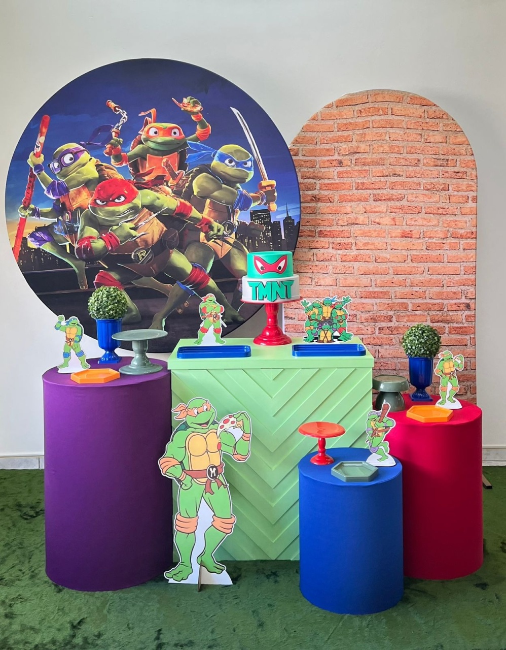 As Tartarugas Ninja - Kit 3 - zigalufest