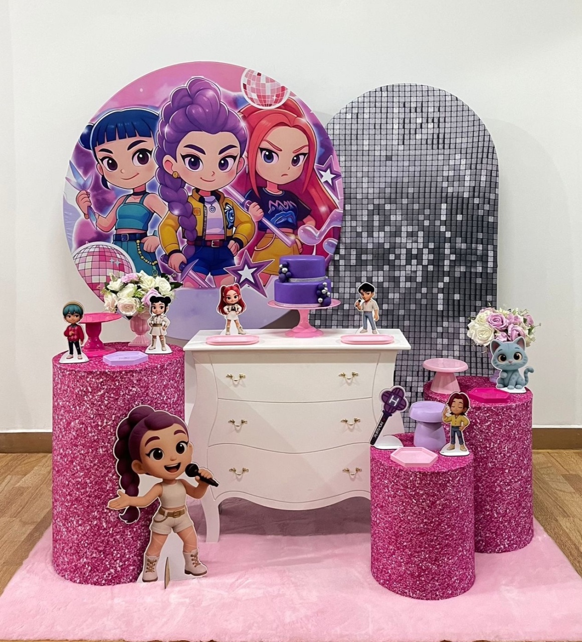 Huntrix Baby | Guerreiras K-Pop Baby - Kit 3 - zigalufest
