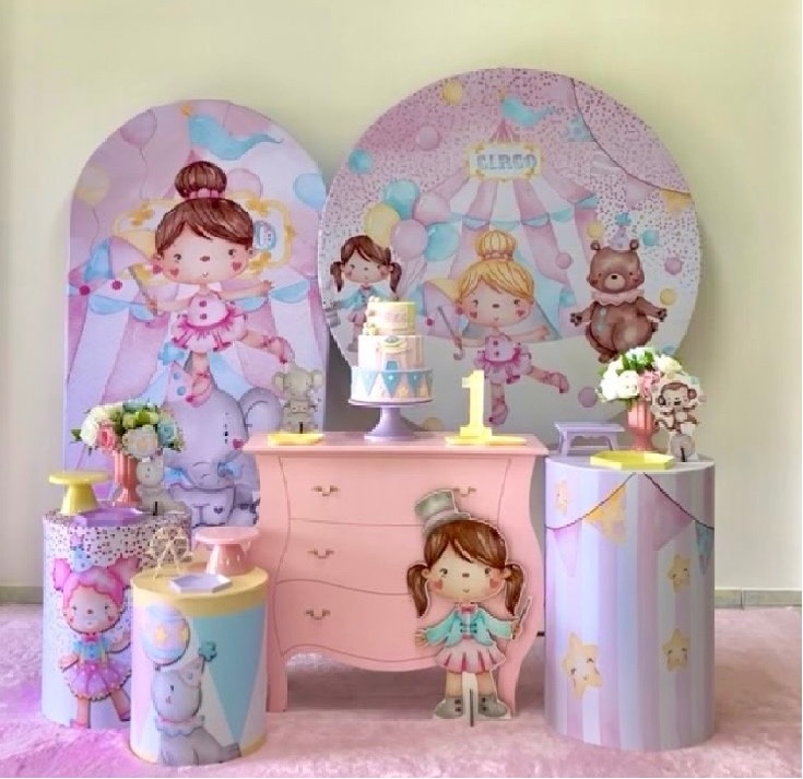 Circo Rosa - Kit 3 - zigalufest