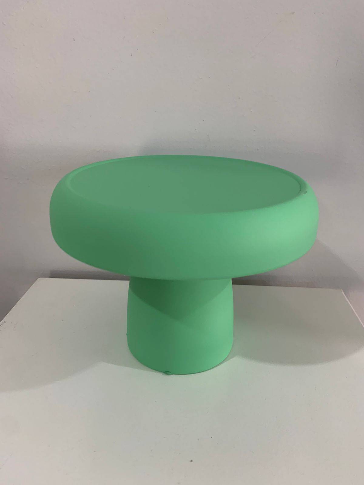 Boleira Cogumelo Porcelana G Verde Claro Fos - suafesta.gyn