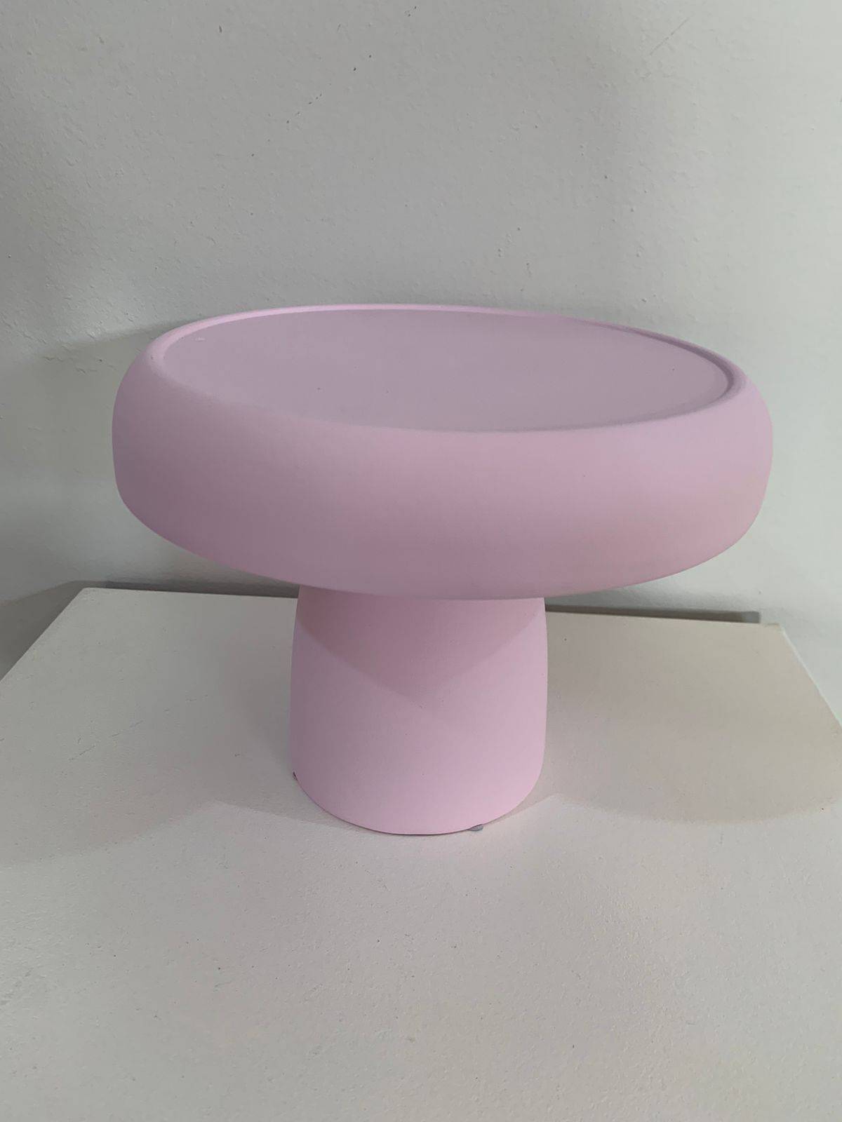Boleira Cogumelo Porcelana G Lilas Candy - suafesta.gyn