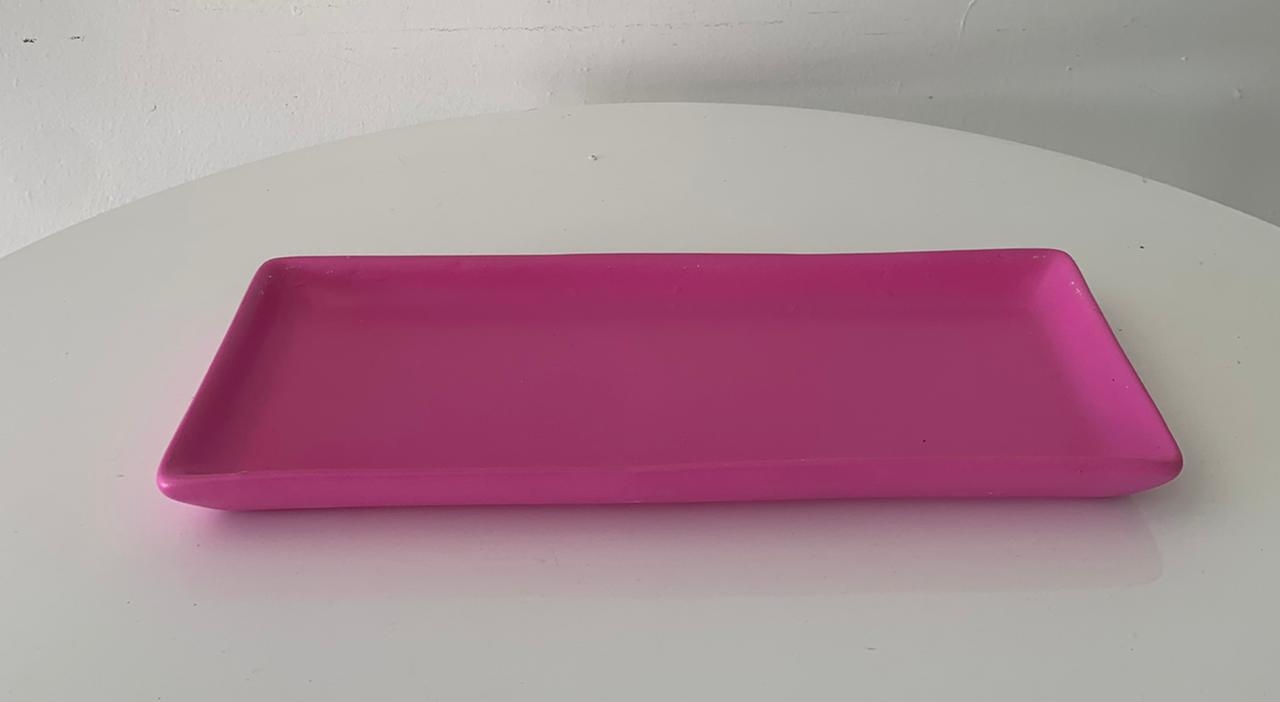 Doceira Retangular G Rosa Chock - suafesta.gyn