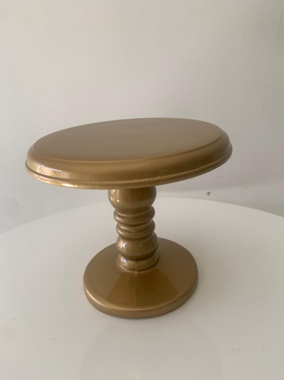 Boleira M Pé Alto Dourado - suafesta.gyn
