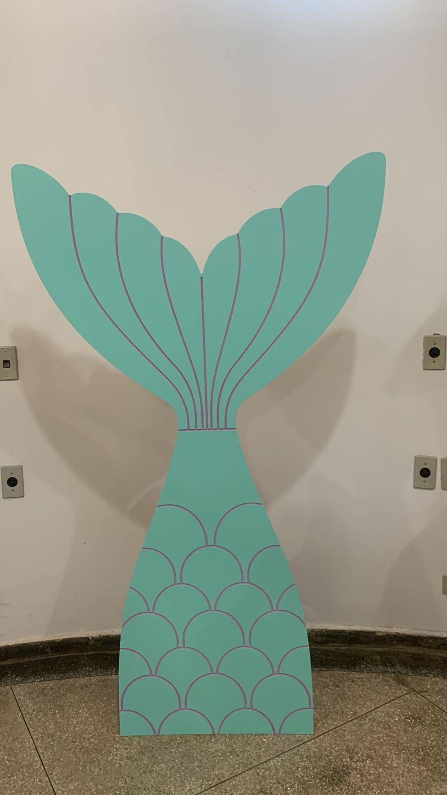 Painel Rabo de Sereia - suafesta.gyn